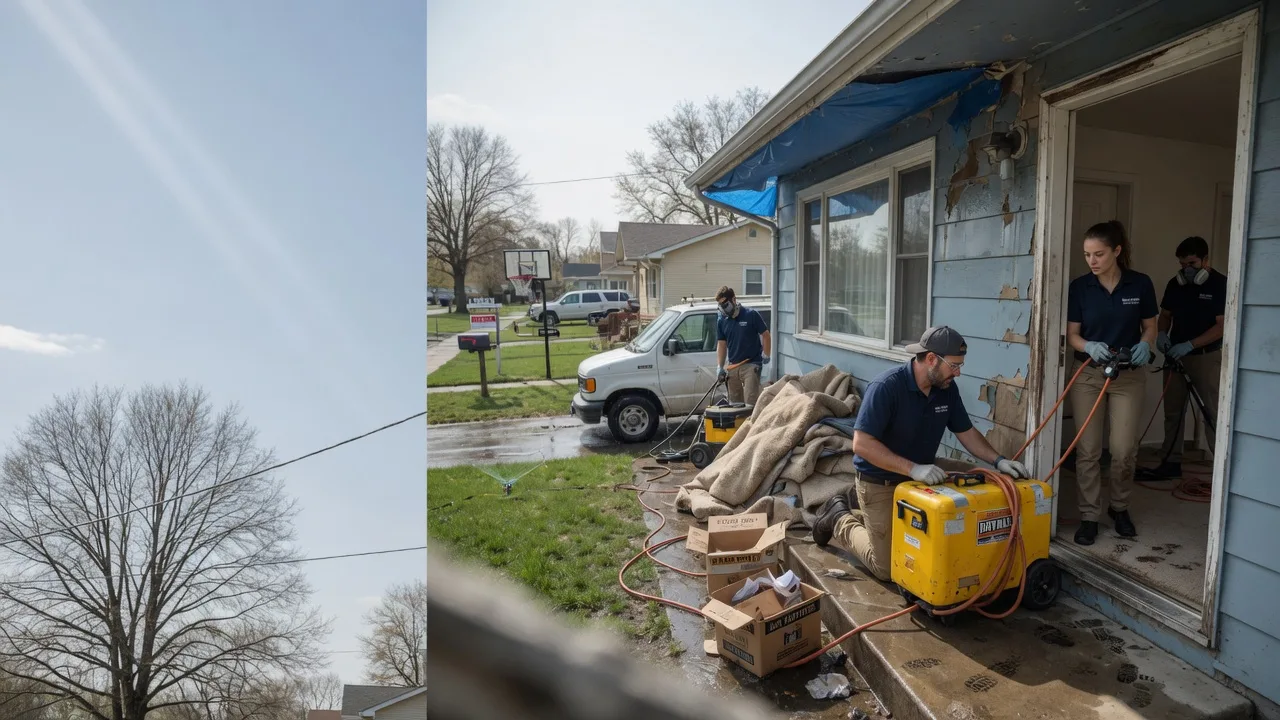 Basement Flood Cleanup in Durham, OK near me